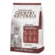 Country Naturals - 無穀物低敏感 雞肉鯡魚全貓配方 3lb